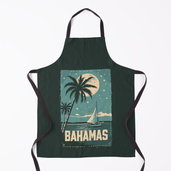 Item preview, A Vintage Travel Illustration of Bahamas designed and sold by GoodOldVintage.