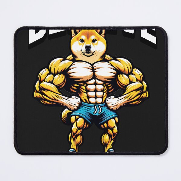 Item preview, Believe in Yourself muscular shiba designed and sold by SekoOne.