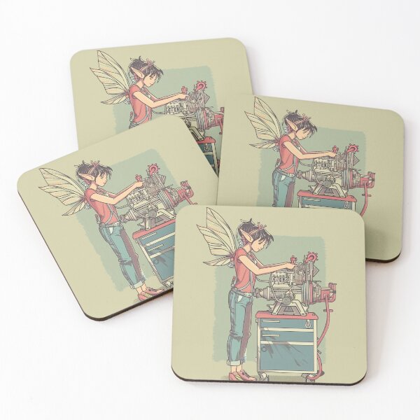 Item preview, Fairy Mechanic at Work designed and sold by Galexicon 42.