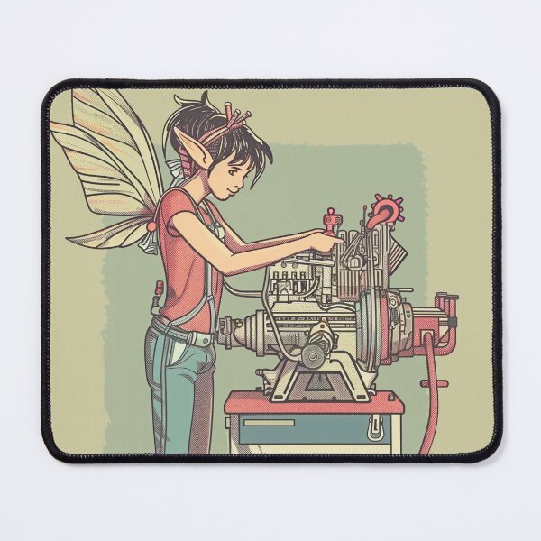 Item preview, Fairy Mechanic at Work designed and sold by Galexicon 42.