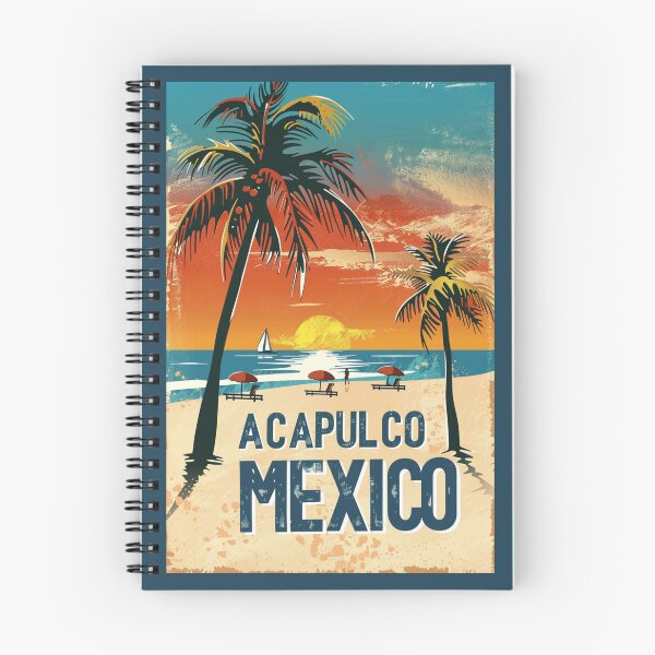 Item preview, A Vintage Travel Illustration of Acapulco - Mexico  designed and sold by GoodOldVintage.