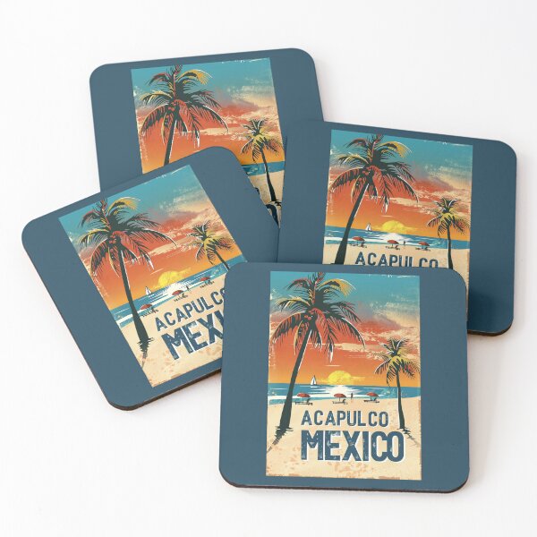 Item preview, A Vintage Travel Illustration of Acapulco - Mexico  designed and sold by GoodOldVintage.