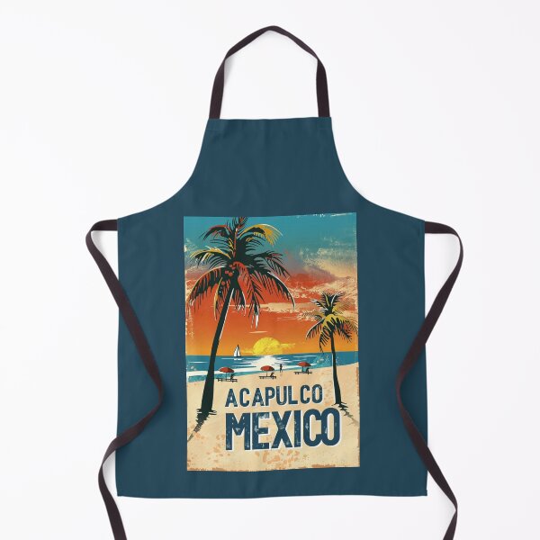 Item preview, A Vintage Travel Illustration of Acapulco - Mexico designed and sold by GoodOldVintage.