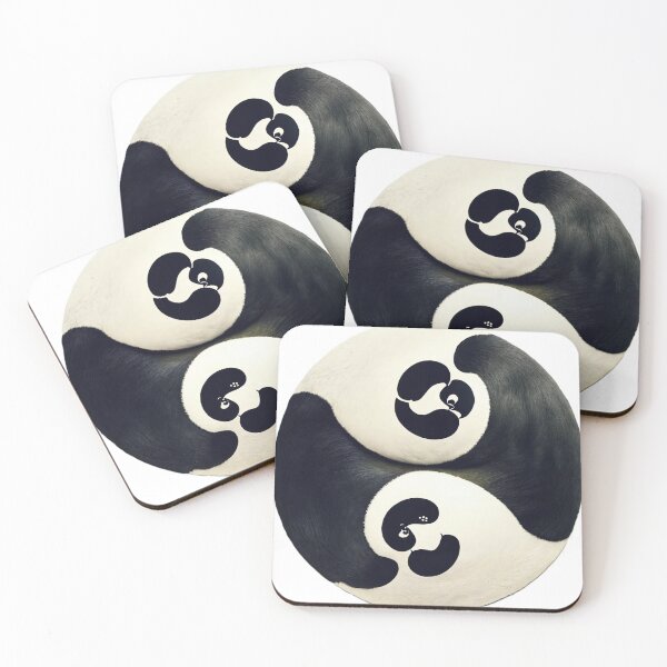 Artikelvorschau, Yin Yang aus Panda, PNDA, entworfen und verkauft von OxiSkor.