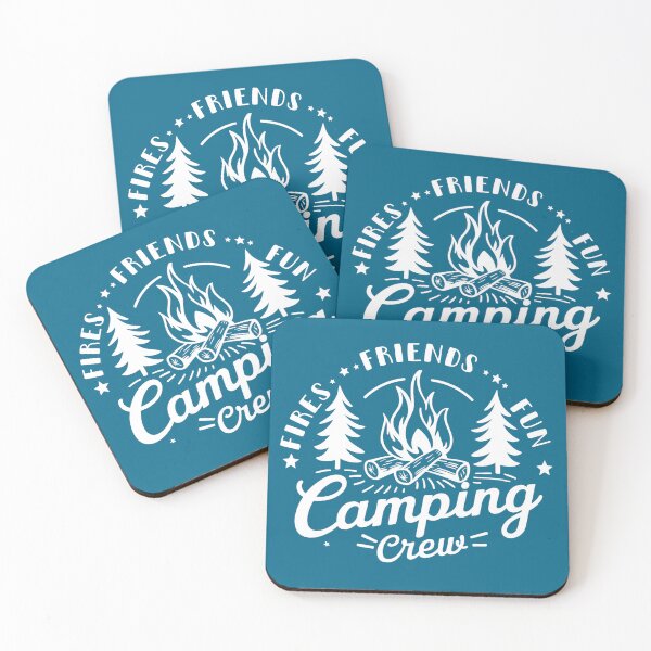 Item preview, Camping Adventure - Retro Campfire Illustration with Friends designed and sold by Creatiforge.