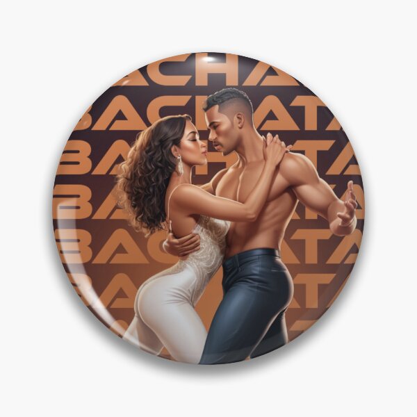 Item preview, bachata couple dancer gif Latin dance designed and sold by La Loca.