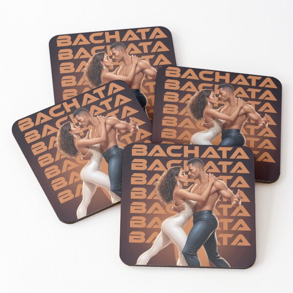 Item preview, bachata couple dancer gif Latin dance designed and sold by La Loca.