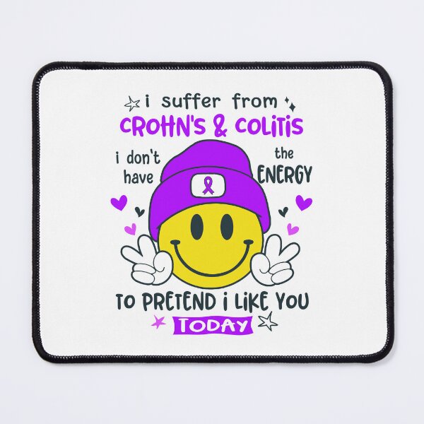 Item preview, I suffer from Crohn's & Colitis i do not have the ENERGY to pretend i like you TODAY designed and sold by KatMercerr.