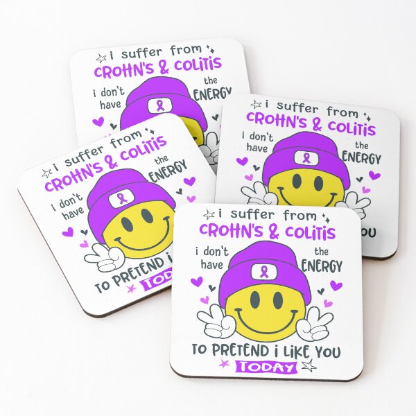 Item preview, I suffer from Crohn's & Colitis i do not have the ENERGY to pretend i like you TODAY designed and sold by KatMercerr.