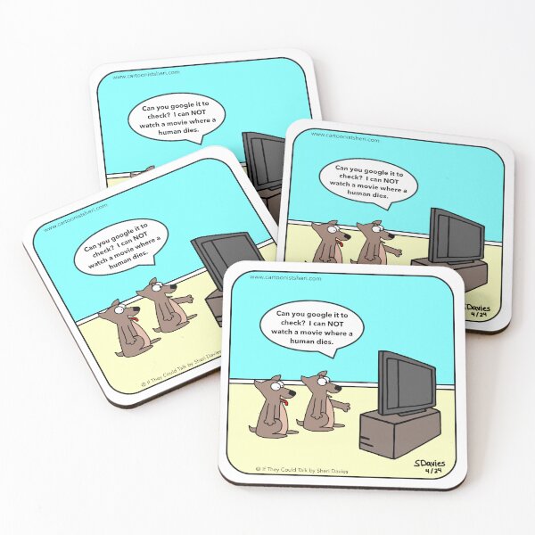 Item preview, Dog Movie Cartoon designed and sold by CartoonistSheri.