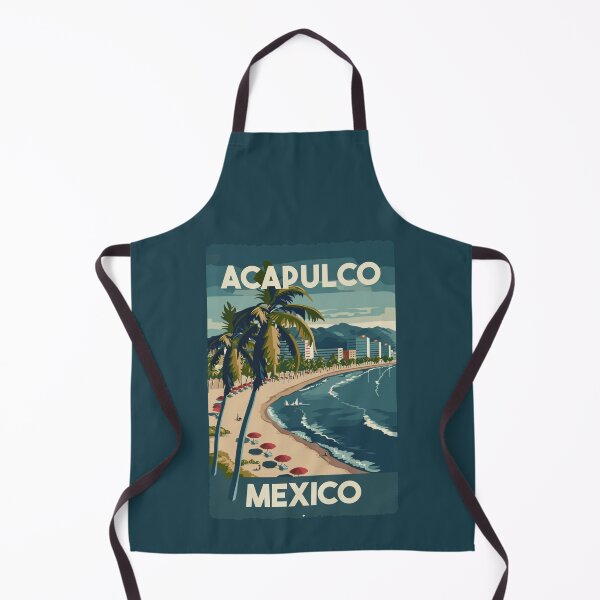 Item preview, A Vintage Travel Illustration of Acapulco - Mexico designed and sold by GoodOldVintage.