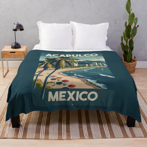 Item preview, A Vintage Travel Illustration of Acapulco - Mexico designed and sold by GoodOldVintage.