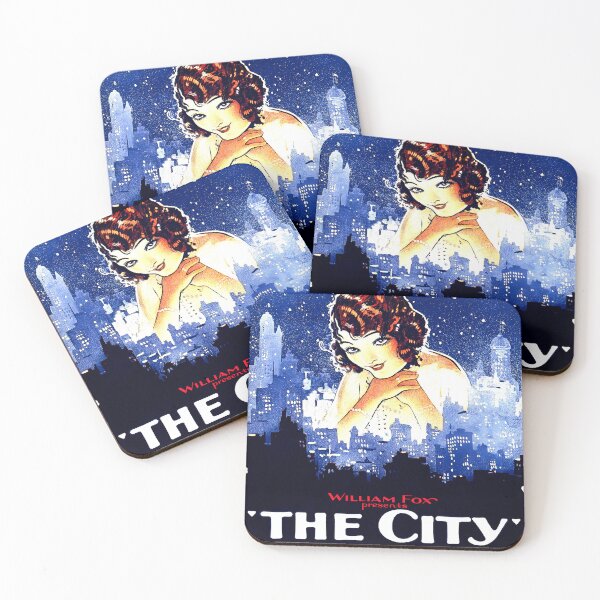 Item preview, Retro Movie Poster "The City" 1926 Classic Silent Film  designed and sold by ArchimedesPrime.