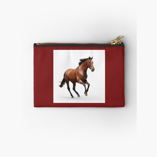 Item preview, Cantering bay horse with star designed and sold by Delicate-AI.