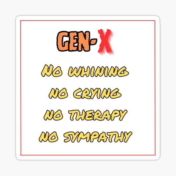 Item preview, No whining  designed and sold by GenXThinks.