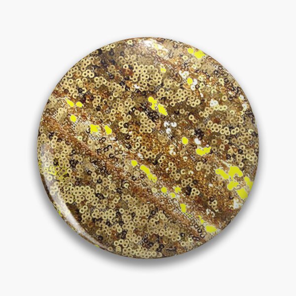 Item preview, Speckled Sequin Style Clothing Line Mardi Gras Type Brown Print designed and sold by posterbobs.