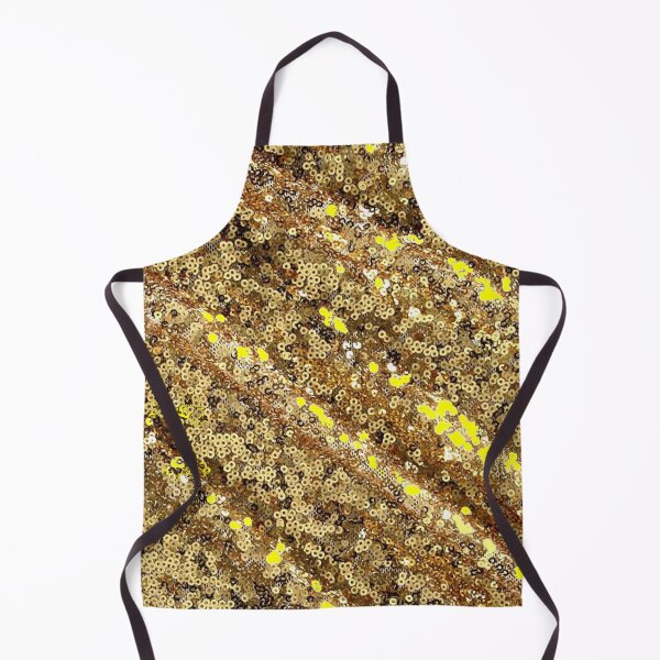 Item preview, Speckled Sequin Style Clothing Line Mardi Gras Type Brown Print designed and sold by posterbobs.