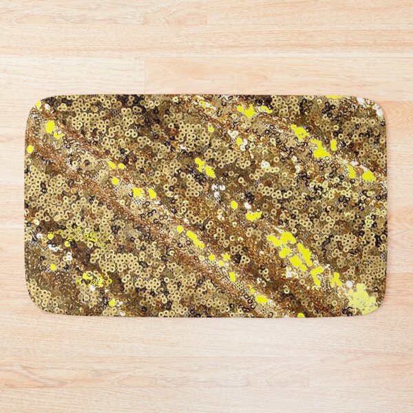 Item preview, Speckled Sequin Style Clothing Line Mardi Gras Type Brown Print designed and sold by posterbobs.