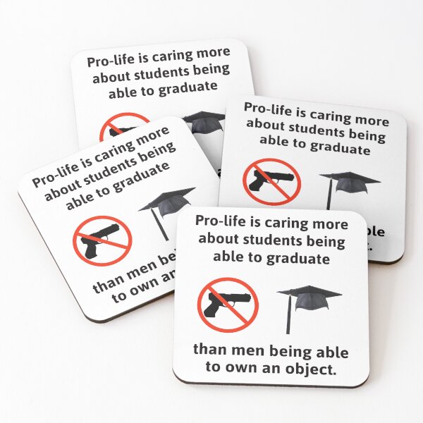 Item preview, Pro-life is caring about students being able to graduate  designed and sold by Rachel the Artist .