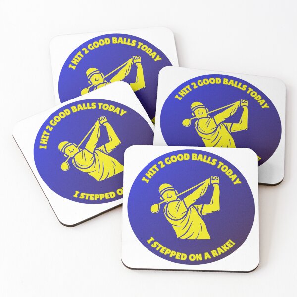 Item preview, Golf Design – "I Hit 2 Good Balls Today, I Stepped on a Rake!" designed and sold by PaultonDesigns.