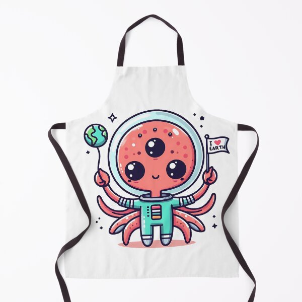 Item preview, Adorable Alien Loves Earth designed and sold by ManikRaja.