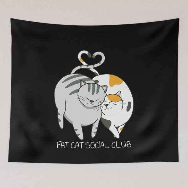 Item preview, Fat Cat Social Club designed and sold by claudiatoman.