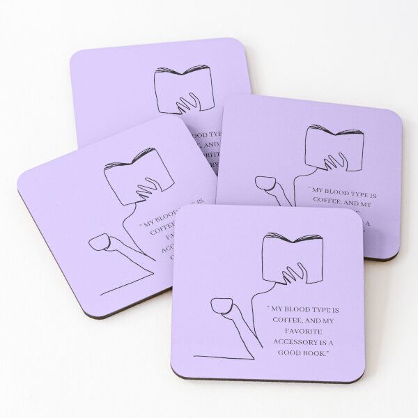 Item preview, Teelie Turner Author~Favorite Accessory Is A Good Book~Lavender™ designed and sold by FairyBookClub.