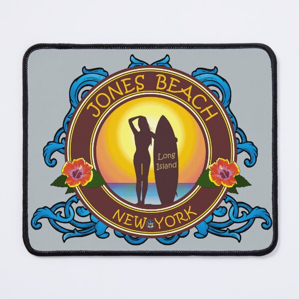 Item preview, Jones Beach NY surfer girl designed and sold by studioss76.