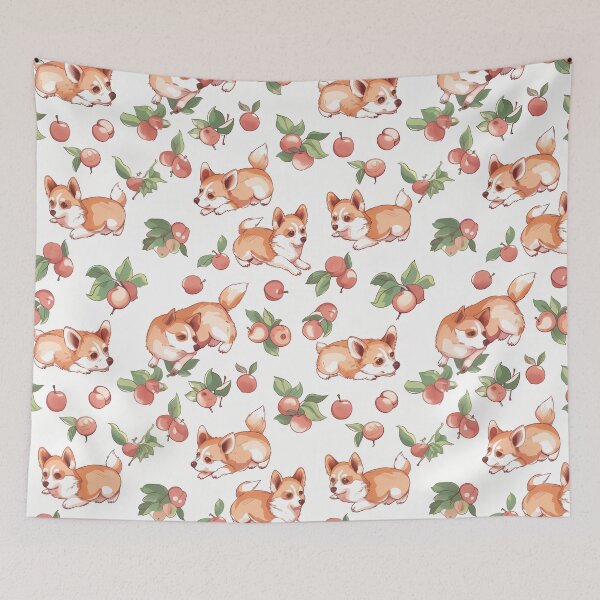 Item preview, Corgis and Peaches designed and sold by wyntera.
