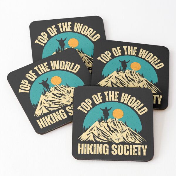 Item preview, Top Of The World Hiking Society designed and sold by AlienOccupation.