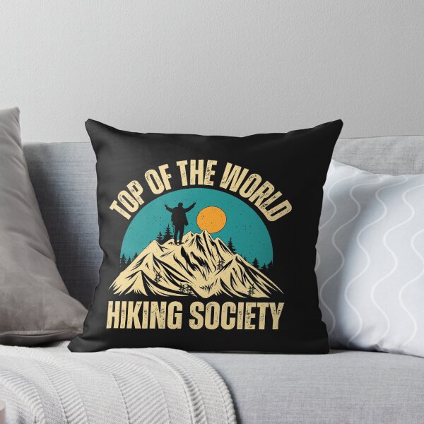 Item preview, Top Of The World Hiking Society designed and sold by AlienOccupation.