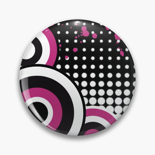 Item preview, black, white, and pink abstract frutiger metro pattern designed and sold by meuliasshop.