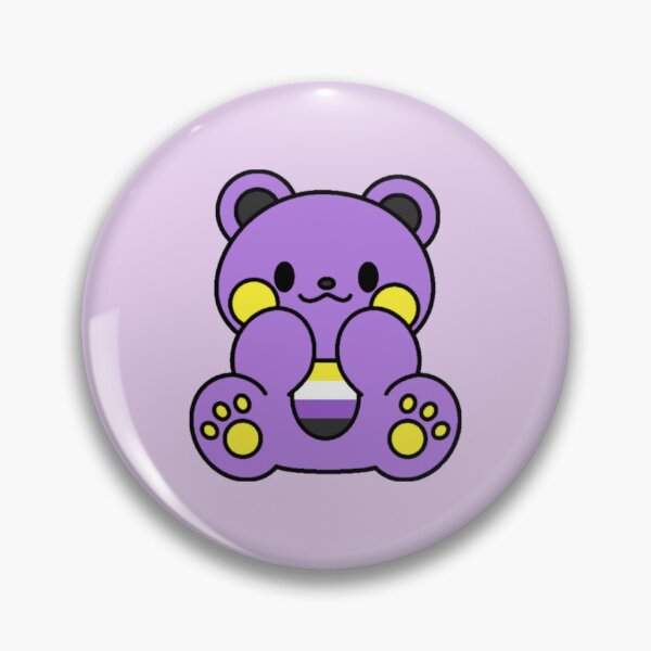 Item preview, Nonbinary Pride Bear designed and sold by everything4eva.