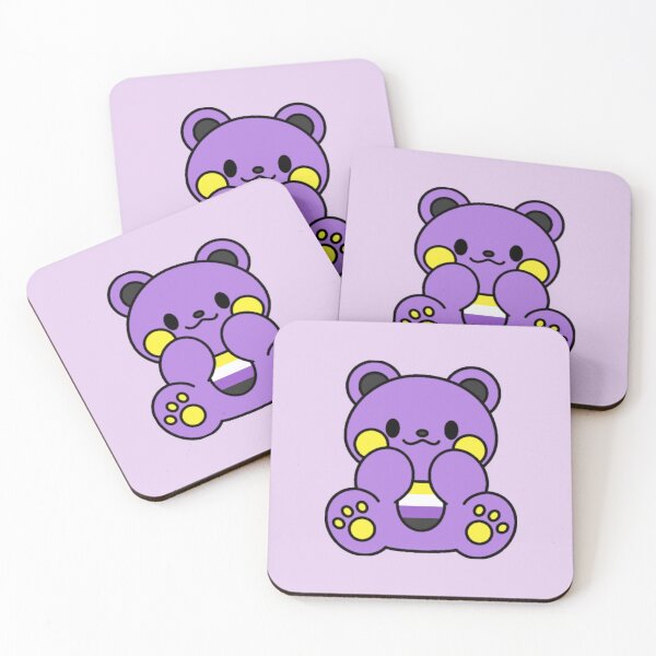 Item preview, Nonbinary Pride Bear designed and sold by everything4eva.
