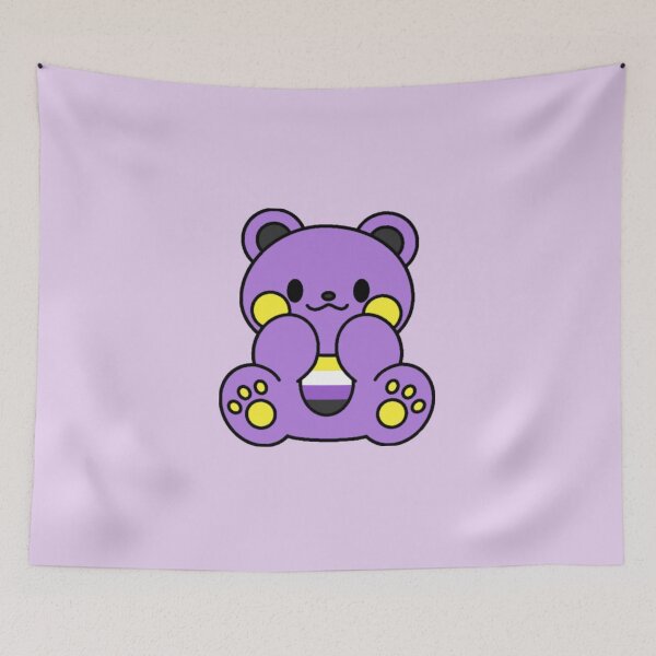 Item preview, Nonbinary Pride Bear designed and sold by everything4eva.