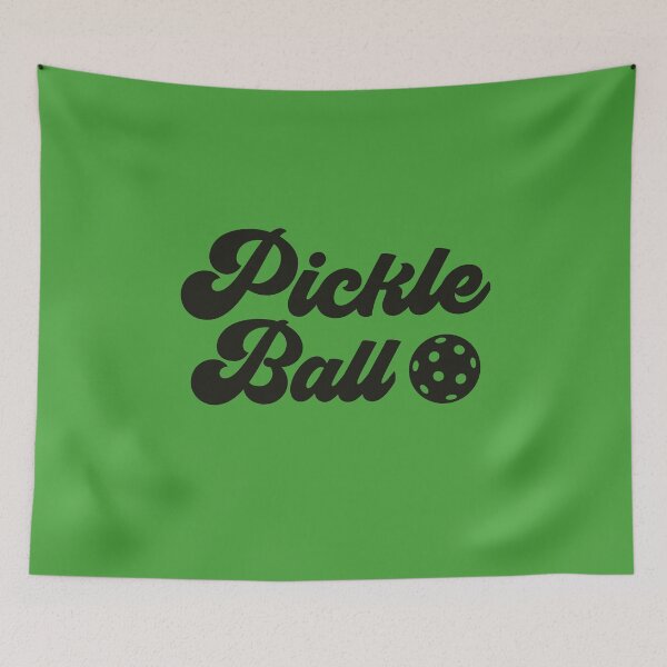 Item preview, Groovy Retro Pickleball  designed and sold by Alyssa Ernst.