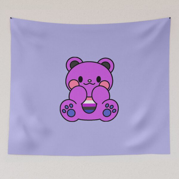 Item preview, Genderfluid Pride Bear designed and sold by everything4eva.