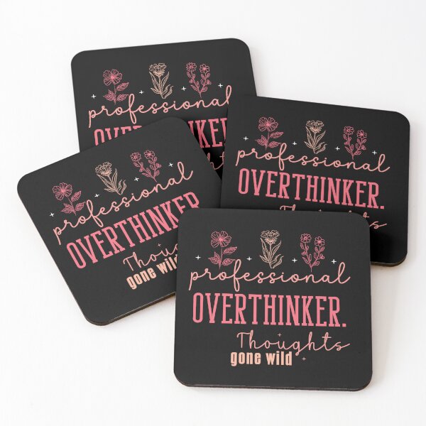 Item preview, Pink Professional Over Thinker Thoughts Gone Wild designed and sold by AlienOccupation.