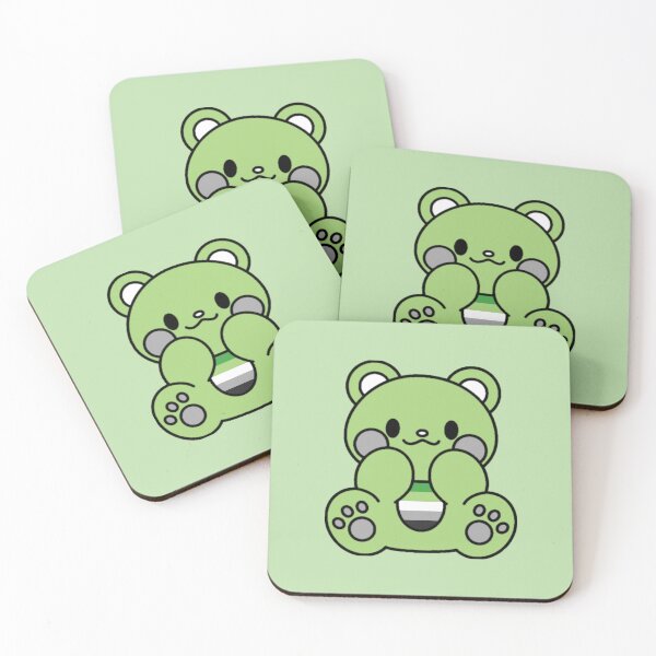 Item preview, Aromantic Pride Bear designed and sold by everything4eva.