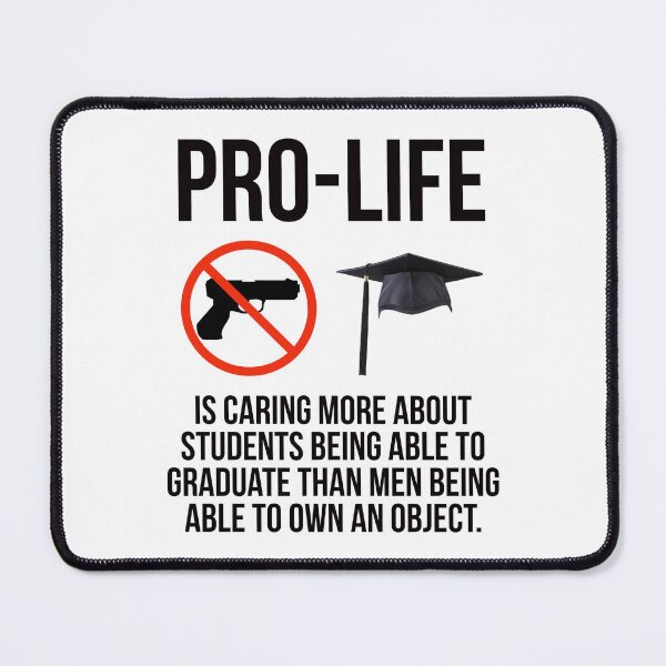 Item preview, Pro-life is caring about students being able to graduate designed and sold by Rachel the Artist .