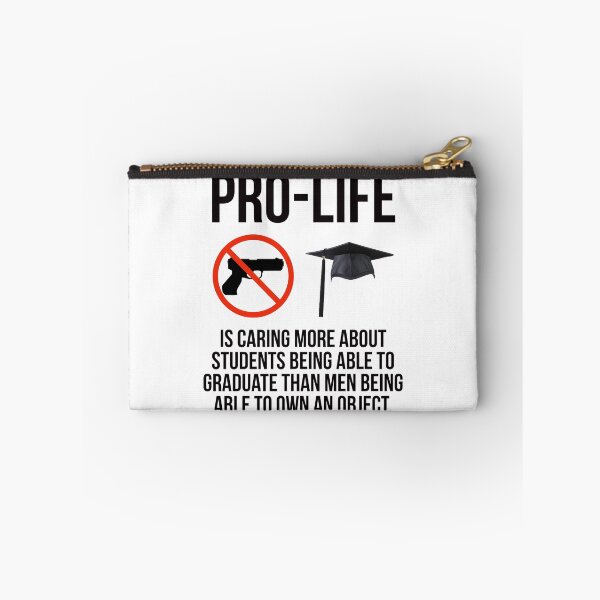 Item preview, Pro-life is caring about students being able to graduate  designed and sold by Rachel the Artist .