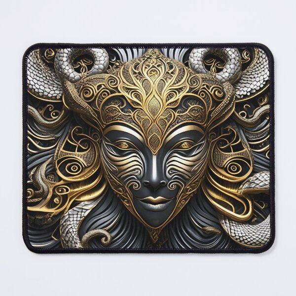 Item preview, Golden Medusa designed and sold by rainsdesigns.