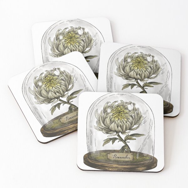 Item preview, November flower designed and sold by .. DDart ...