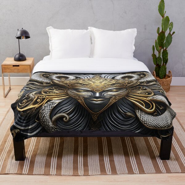 Item preview, Golden Medusa designed and sold by rainsdesigns.