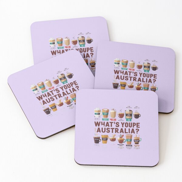 Item preview, What's your type Australia? - Coffee designed and sold by AldeaPod.