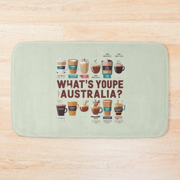 Item preview, What's your type Australia? - Coffee designed and sold by AldeaPod.
