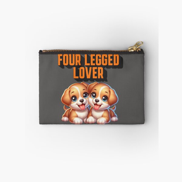 Item preview, Four Legged Lover Cute Puppy T Shirt Adorable Dog Graphic Tee Perfect Gift For Pet Lovers Animal Lover Shirt designed and sold by Closetstyl.