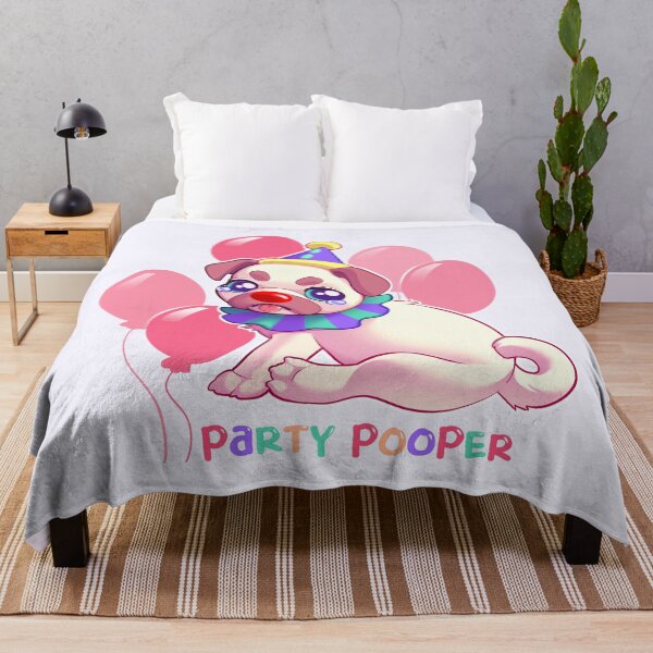 Item preview, Party Pooper Pug designed and sold by feralfane.
