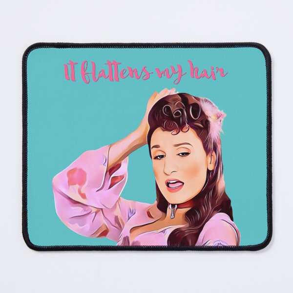 Item preview, It Flattens My Hair designed and sold by Smile More Art Store ⭐️⭐️⭐️⭐️⭐️.