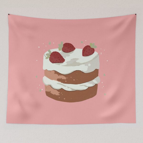 Item preview, Strawberry cake designed and sold by Asutip.